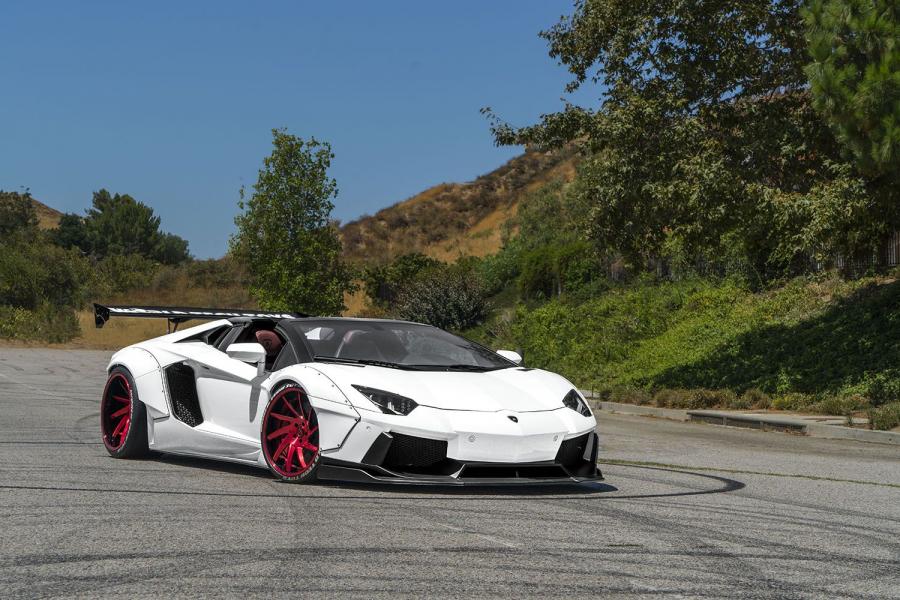 Lamborghini Aventador by Liberty Walk on Forgiato Wheels (Turni-ECL) '2017